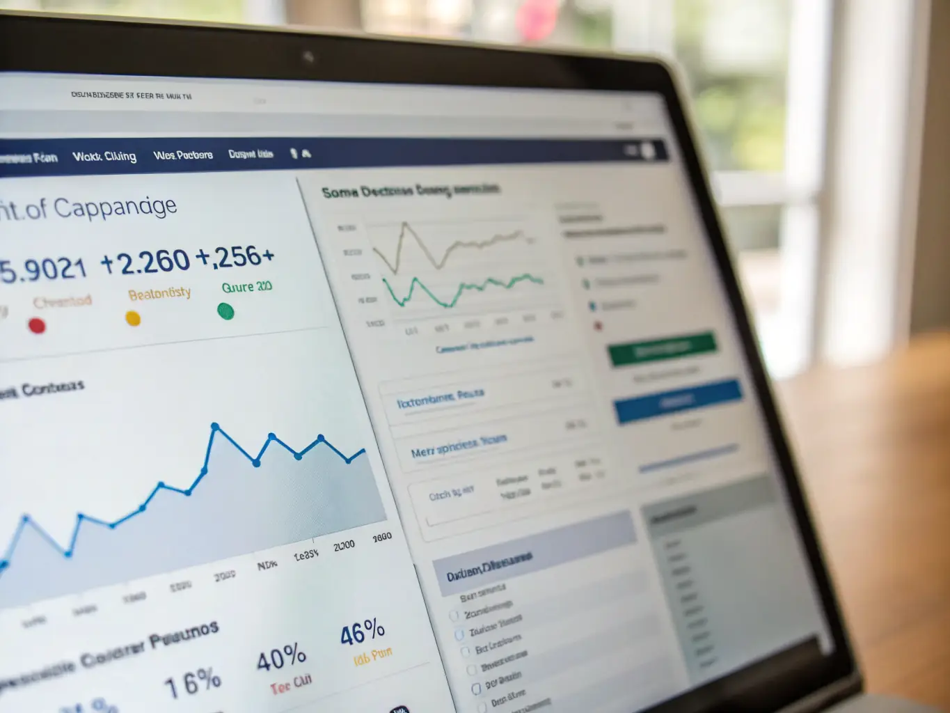 A screenshot of a successful PPC campaign dashboard showing key metrics and performance, used to showcase Intelliboost Marketing's PPC expertise.